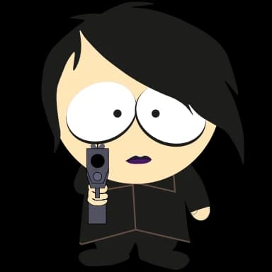 Стикер из набора Some South Goths @WhyImPremiumEmoji для Телеграм: Анимированные 🔫