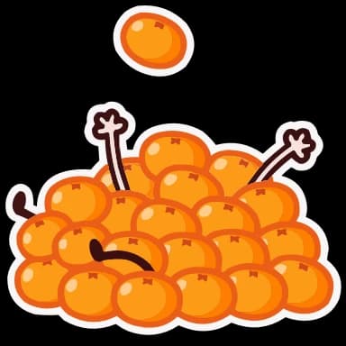 Стикер из набора Зимний Попкинс | @Premium_Stikers для Телеграм: Анимированные 🍊