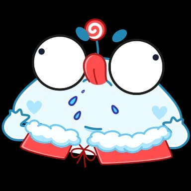 Стикер из набора Зимний Пип (@TgSticker) для Телеграм: Анимированные 😋