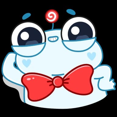 Стикер из набора Зимний Пип (@TgSticker) для Телеграм: Анимированные 😬