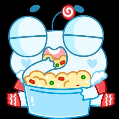 Стикер из набора Зимний Пип (@TgSticker) для Телеграм: Анимированные 🍿