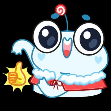Стикер из набора Зимний Пип (@TgSticker) для Телеграм: Анимированные 👍