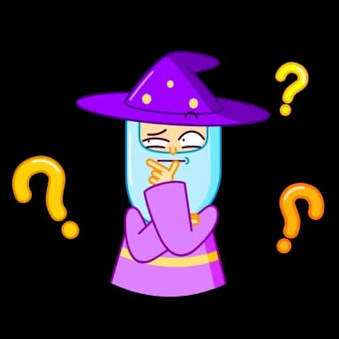 Стикер из набора Wizard для Телеграм: Анимированные 🤔