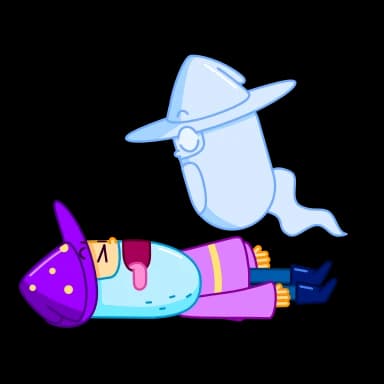 Стикер из набора Wizard для Телеграм: Анимированные 😱