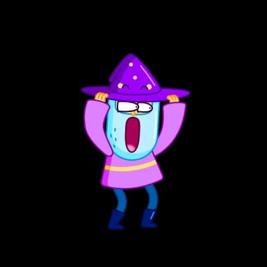 Стикер из набора Wizard для Телеграм: Анимированные 😱