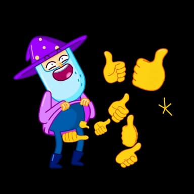 Стикер из набора Wizard для Телеграм: Анимированные 😀