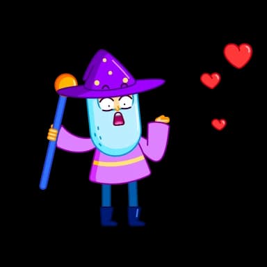 Стикер из набора Wizard для Телеграм: Анимированные 😘