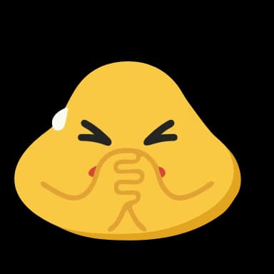 Стикер из набора Желтые эмодзи @SbornikStickers для Телеграм: Анимированные 😓