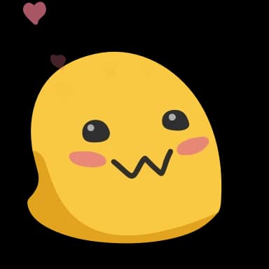 Стикер из набора Желтые эмодзи @SbornikStickers для Телеграм: Анимированные 🥰