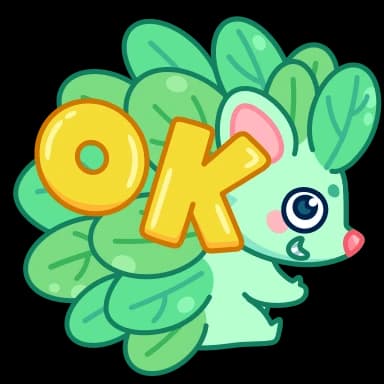 Стикер из набора Ёжик Юнис от @TgSticker для Телеграм: Анимированные 👌