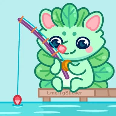 Стикер из набора Ёжик Юнис от @TgSticker для Телеграм: Анимированные 👍