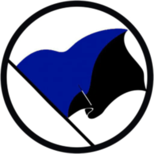 Стикер из набора Ukrainian Anarchy для Телеграм: Статические 💙