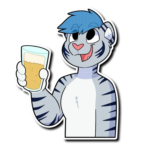 Стикер из набора Arilor для Телеграм: Статические 🍺