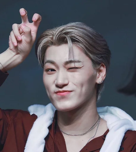 Стикер из набора Ateez | San by @btskth для Телеграм: Статические ✌️
