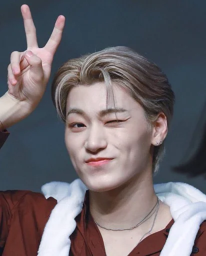 Стикер из набора Ateez | San by @btskth для Телеграм: Статические ✌️