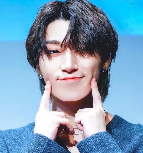 Стикер из набора Ateez | San by @btskth для Телеграм: Статические 😉