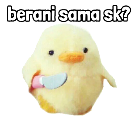 Стикер из набора Ayam kiyowong by @vtaebts для Телеграм: Статические 🔪