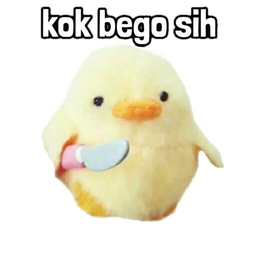 Стикер из набора Ayam kiyowong by @vtaebts для Телеграм: Статические 🔪