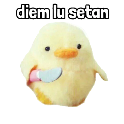 Стикер из набора Ayam kiyowong by @vtaebts для Телеграм: Статические 🔪