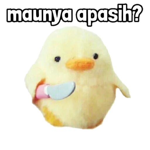 Стикер из набора Ayam kiyowong by @vtaebts для Телеграм: Статические 🔪