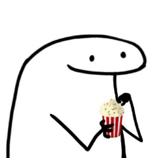 Стикер из набора Bingus favorite’s для Телеграм: Статические 🍿