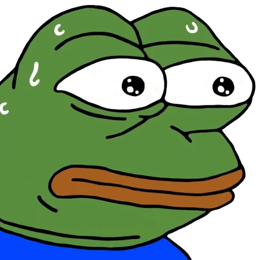 Стикер из набора Admin's smuggies для Телеграм: Статические 😰