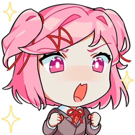 Стикер из набора Doki-Doki Literature Club by @TohruAdachii для Телеграм: Статические 🤩
