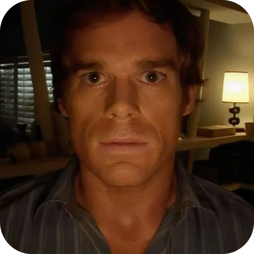 Стикер из набора DEXTER MORGAN | @LM_HR для Телеграм: Видео, Статические 🛋