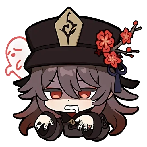 Стикер из набора Genshin :: @fStikBot для Телеграм: Статические 🧟‍♀