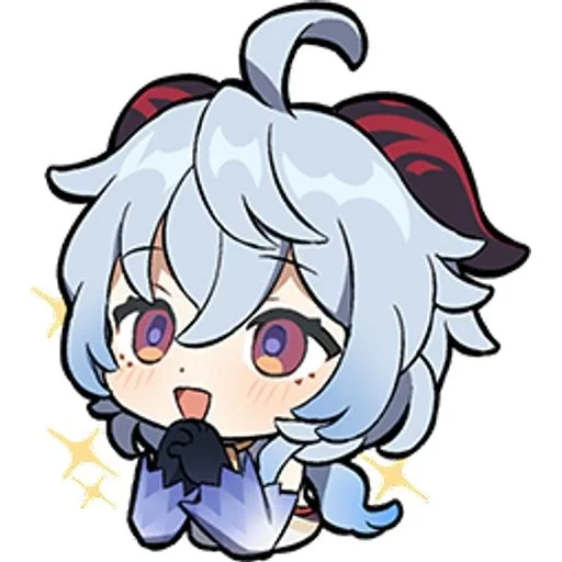Стикер из набора Genshin :: @fStikBot для Телеграм: Статические 🤩