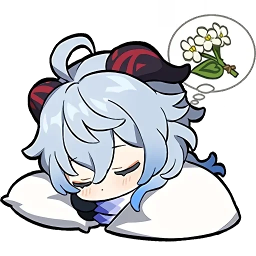 Стикер из набора Genshin :: @fStikBot для Телеграм: Статические 💤