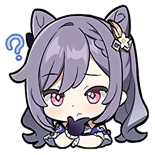 Стикер из набора Genshin :: @fStikBot для Телеграм: Статические 🤔