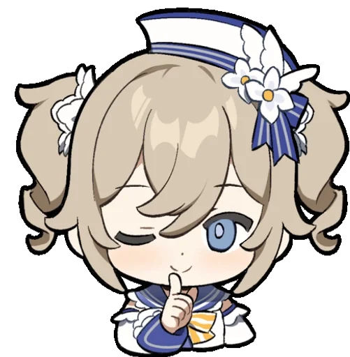 Стикер из набора Genshin :: @fStikBot для Телеграм: Статические 🤫