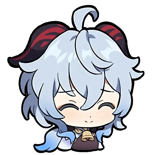 Стикер из набора Genshin :: @fStikBot для Телеграм: Статические 😊