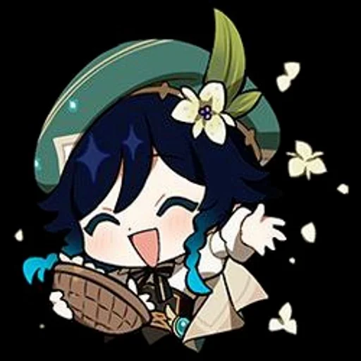Стикер из набора Genshin :: @fStikBot для Телеграм: Статические 😄