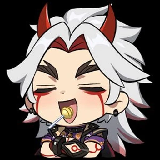 Стикер из набора Genshin :: @fStikBot для Телеграм: Статические 🍭