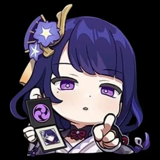Стикер из набора Genshin :: @fStikBot для Телеграм: Статические 🤨