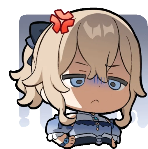 Стикер из набора Genshin :: @fStikBot для Телеграм: Статические 😡