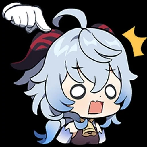 Стикер из набора Genshin :: @fStikBot для Телеграм: Статические ‼️