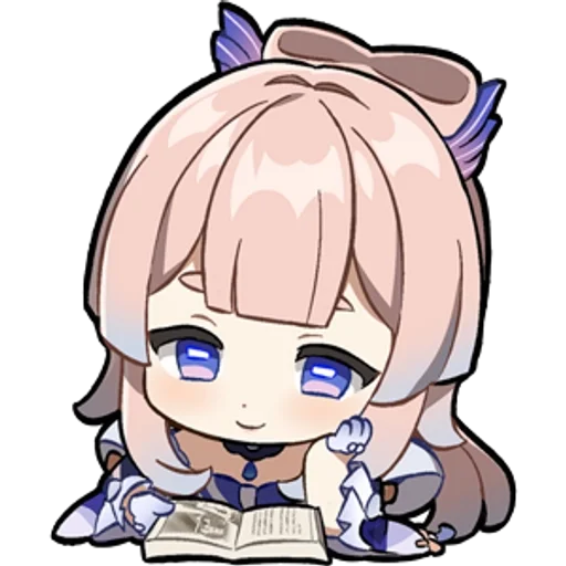 Стикер из набора Genshin :: @fStikBot для Телеграм: Статические 😌