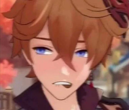 Стикер из набора Genshin для Телеграм: Статические 😳