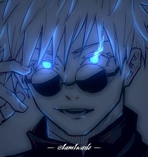 Стикер из набора Gojo - @sanj1san1 :: @fStikBot для Телеграм: Статические ❄️