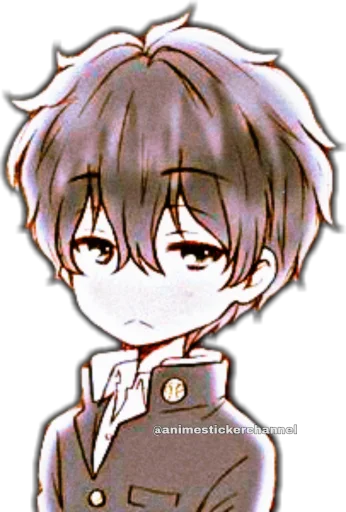 Стикер из набора HOTARO OREKI @animestickerchannel для Телеграм: Статические 😒