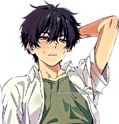 Стикер из набора HOTARO OREKI @animestickerchannel для Телеграм: Статические 🥵