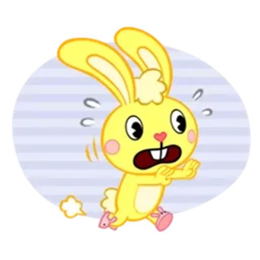Стикер из набора Happy Tree Friends для Телеграм: Статические 😧