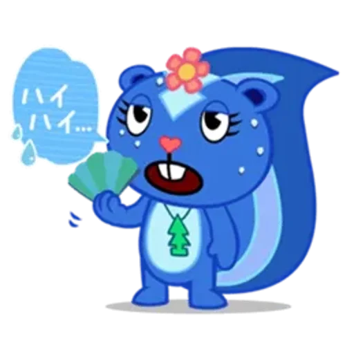 Стикер из набора Happy Tree Friends для Телеграм: Статические 🥵