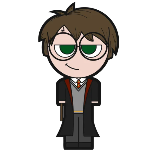 Стикер из набора HARRY POTTER @amadolls для Телеграм: Статические 😊
