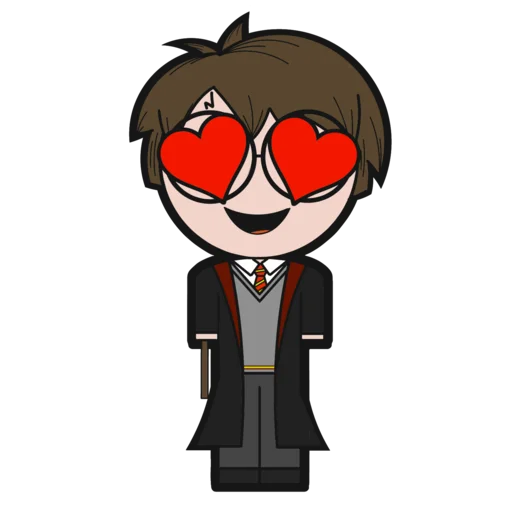 Стикер из набора HARRY POTTER @amadolls для Телеграм: Статические 😍
