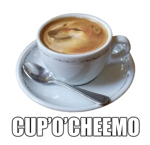 Стикер из набора @ADR3NO's Hêllẞø† Vol.1 для Телеграм: Статические ☕️