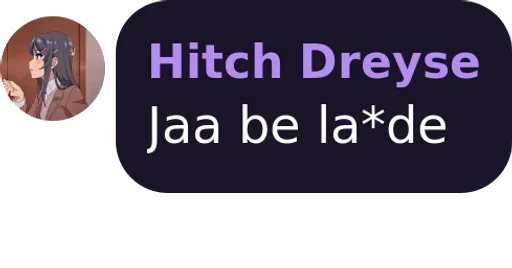 Стикер из набора @DEVTHEGOD's Hêllẞø† Vol.1 для Телеграм: Статические 🛼
